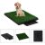 vidaXL Hundetoilette Haustier-Toilette mit Tablett und Kunstrasen