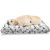 Abakuhaus Hundematratze beissfestes Kissen für Hunde und Katzen mit abnehmbaren Bezug, Feminin Wäsche auf Wäscheleine