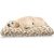 Abakuhaus Hundematratze beissfestes Kissen für Hunde und Katzen mit abnehmbaren Bezug, Senf Hot Dogs auf Plain Kulisse