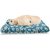 Abakuhaus Hundematratze beissfestes Kissen für Hunde und Katzen mit abnehmbaren Bezug, Blumen Blooming-Lilien-Blumen-Kunst