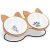 Navaris Napf-Set, Keramik, Futternapf Katze mit Bambus Halter – Futterstation Set Keramiknapf für Katzen Hunde – Keramik Fressnapf Set – Futternapf mit Halterung